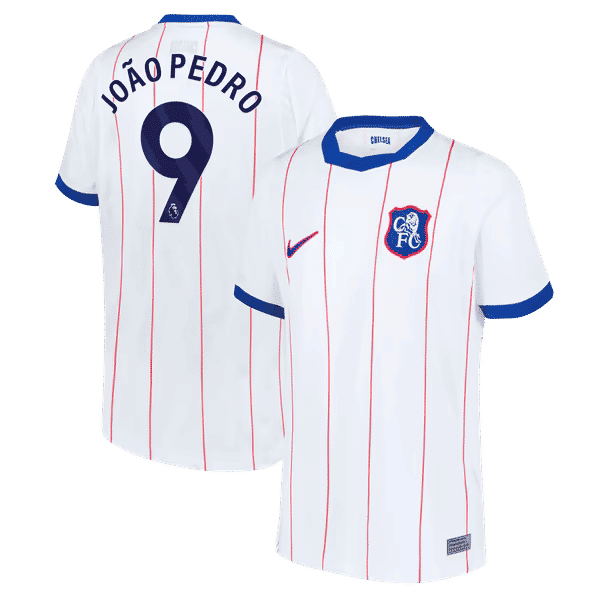 João Pedro Chelsea Nike Youth 2026/27 Third Stadium Replica Jersey - White