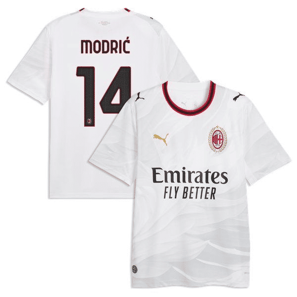 Luka Modrić AC Milan Puma 2026/27 Away Replica Jersey - White