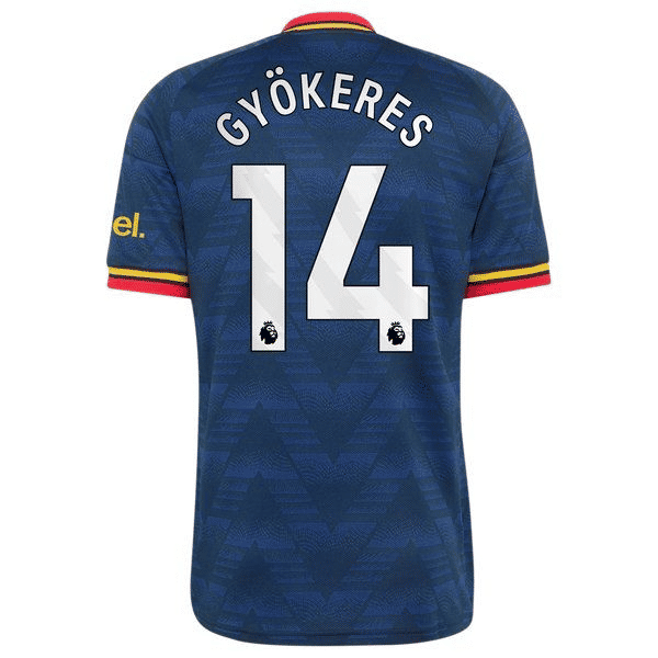 Viktor Gyökeres Arsenal adidas 2026/27 Away Replica Jersey - Navy