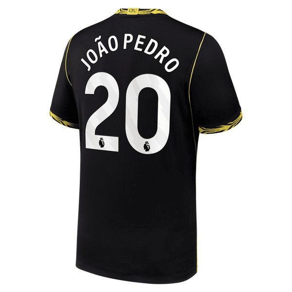 João Pedro Chelsea Nike 2026/27 Away Stadium Replica Jersey - Black