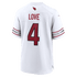 Nike Jeremiyah Love Arizona Cardinals Game Player Jersey White