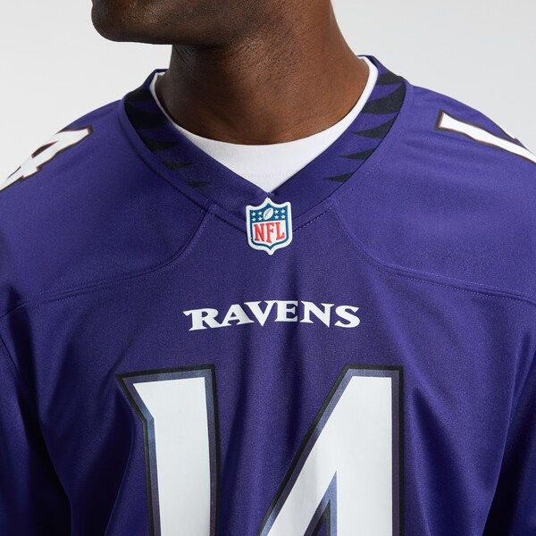 Nike Kyle Hamilton Baltimore Ravens Game Jersey Purple