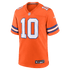 Nike Bo Nix Denver Broncos Mile High Collection 1977 Throwback Game Jersey Orange