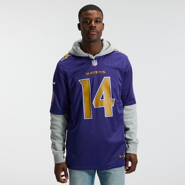 Nike Kyle Hamilton Baltimore Ravens Alternate Game Jersey Purple