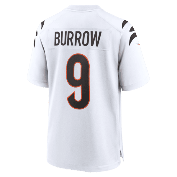 Nike Joe Burrow Cincinnati Bengals Game Jersey White