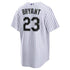 Nike Kris Bryant Colorado Rockies Replica Player Jersey White/Purple