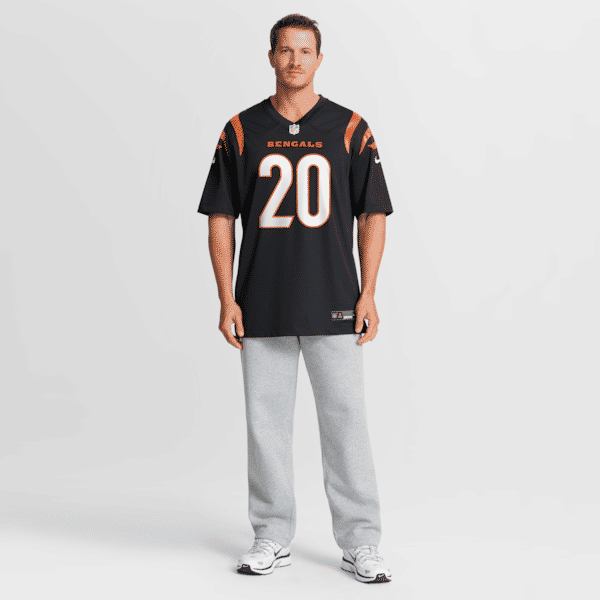 Nike Lemar Parrish Cincinnati Bengals Team Retired Game Jersey Black