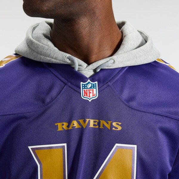 Nike Kyle Hamilton Baltimore Ravens Alternate Game Jersey Purple