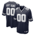 Nike Dallas Cowboys Custom Game Jersey Navy