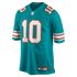 Nike Jacob Rodriguez Miami Dolphins Alternate Game Jersey Aqua