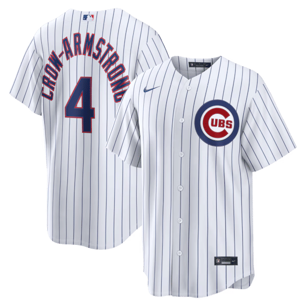 Nike Pete Crow-Armstrong Chicago Cubs Home Replica Jersey White