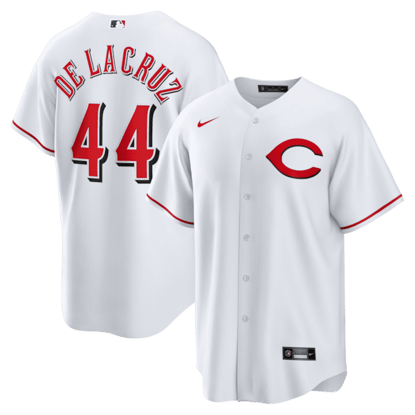 Nike Elly De La Cruz Cincinnati Reds Alternate 2 Replica Jersey White