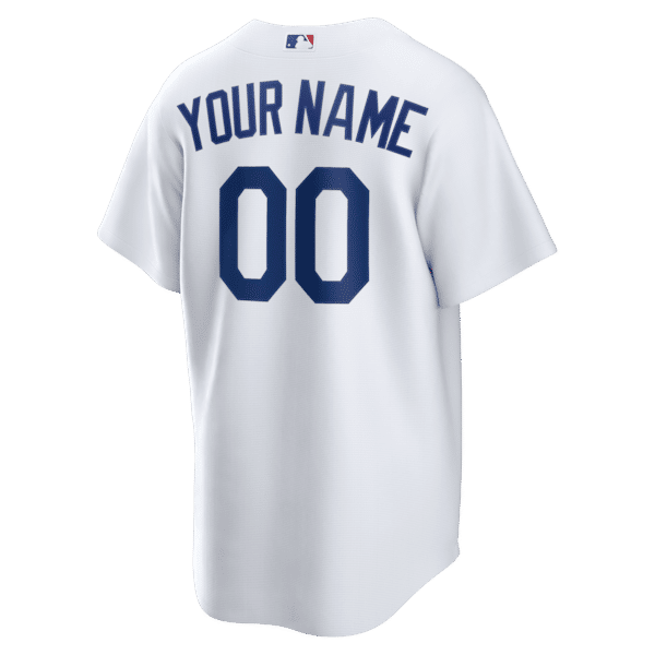 Nike Los Angeles Dodgers Home Replica Custom Jersey White