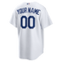 Nike Los Angeles Dodgers Home Replica Custom Jersey White
