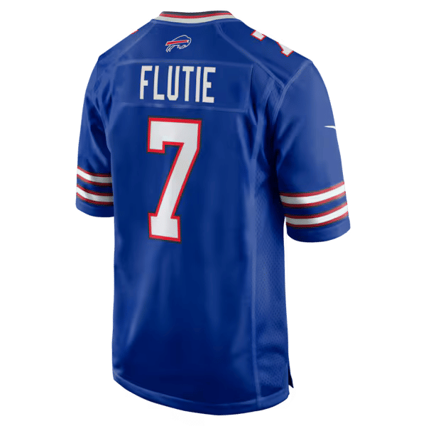 Nike Doug Flutie Buffalo Bills Game Retired Player Jersey Royal
