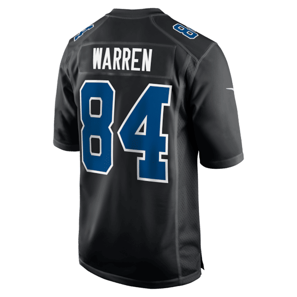 Nike Tyler Warren Indianapolis Colts Fashion Game Jersey Carbon Black