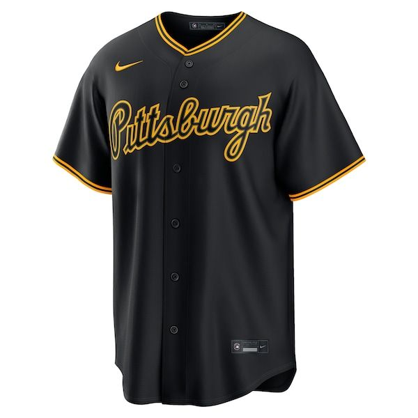 Nike Paul Skenes Pittsburgh Pirates Alternate 2 Replica Jersey Black