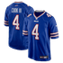 Nike James Cook III Buffalo Bills Game Jersey Royal