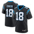 Nike Jalen Coker Carolina Panthers Game Jersey Black