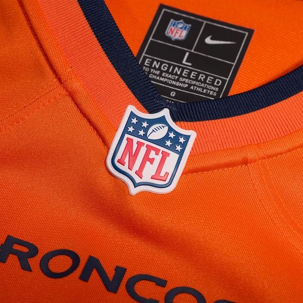 Nike RJ Harvey Denver Broncos Game Jersey Orange