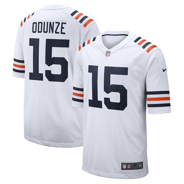 Nike Rome Odunze Chicago Bears Alternate Game Jersey White