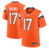Nike Jaylen Waddle Denver Broncos Game Jersey Orange