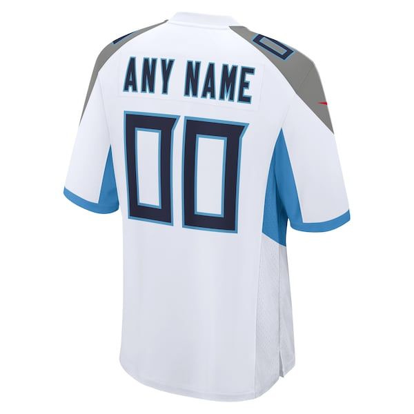 Nike Tennessee Titans Custom Game Jersey White