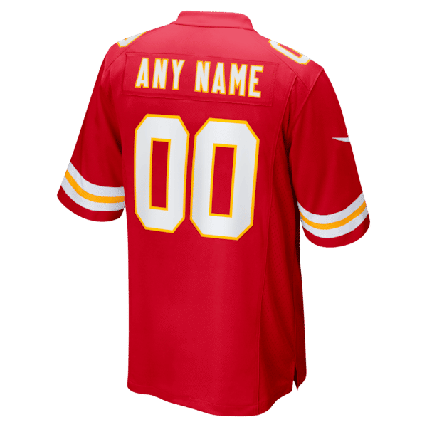 Nike Kansas City Chiefs Custom Game Jersey Red