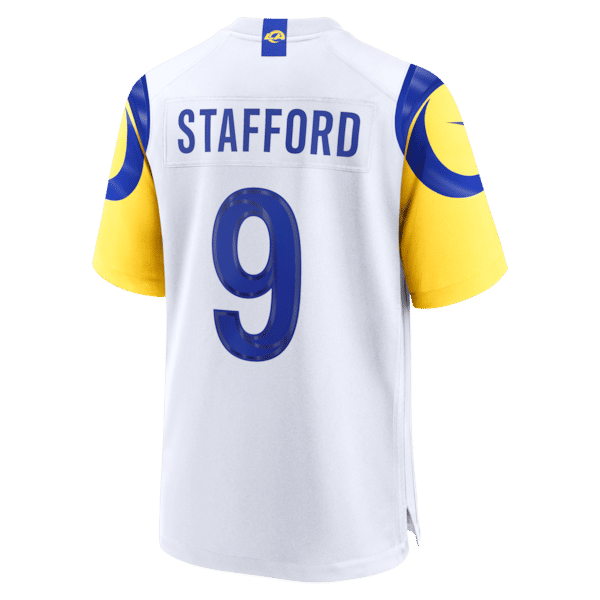 Nike Matthew Stafford Los Angeles Rams Game Jersey White
