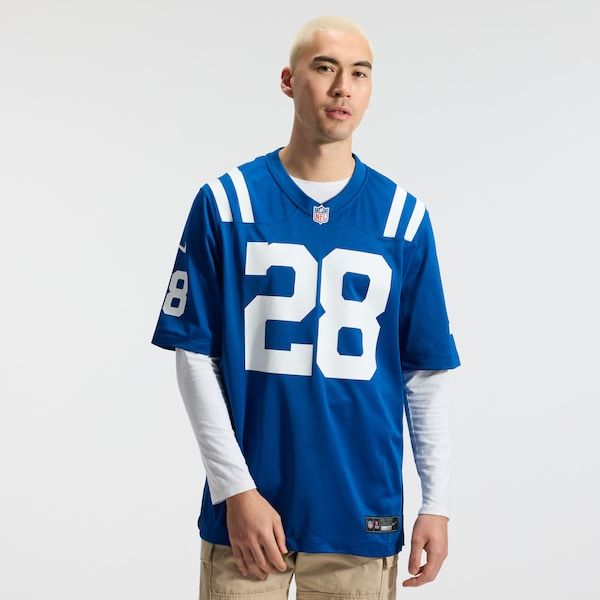 Nike Jonathan Taylor Indianapolis Colts Game Jersey Royal