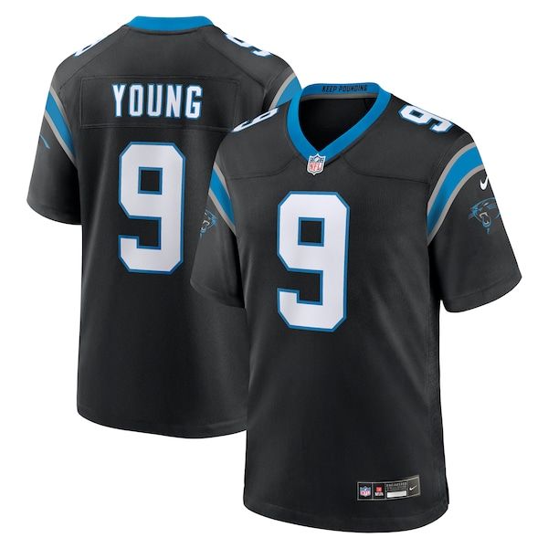 Nike Bryce Young Carolina Panthers Game Jersey Black