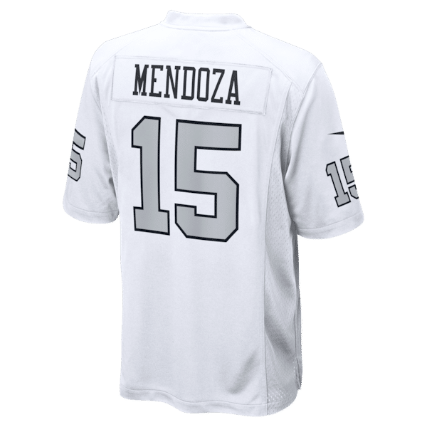 Nike Fernando Mendoza Las Vegas Raiders Game Jersey White