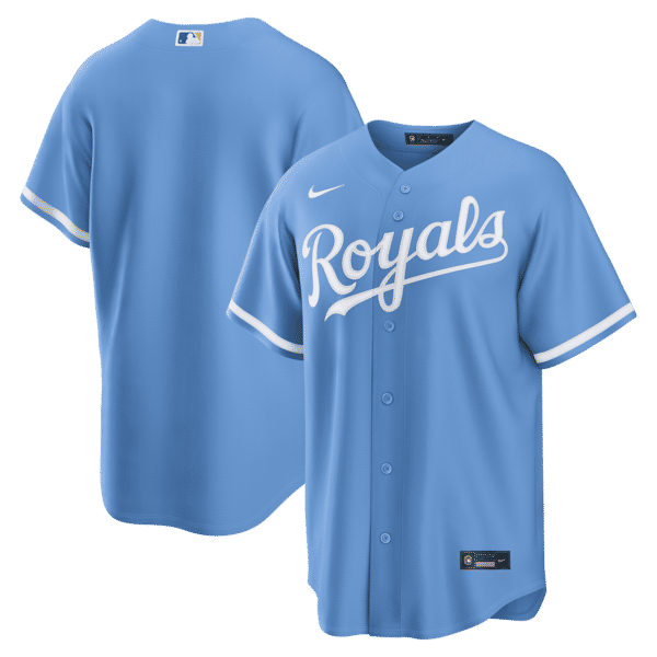Nike Kansas City Royals Alternate Replica Jersey Light Blue