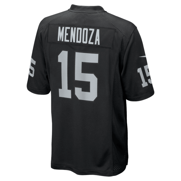 Nike Fernando Mendoza Las Vegas Raiders 2026 NFL Draft First Round Pick No. 1 Game Jersey Black