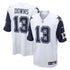 Nike Caleb Downs Dallas Cowboys 2026 NFL Draft First Round Pick No. 11 Game Jersey White