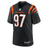 Nike Dexter Lawrence II Cincinnati Bengals Game Jersey Black