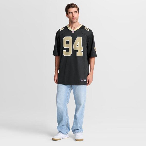 Nike Cameron Jordan New Orleans Saints Game Jersey Black