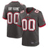 Nike Tampa Bay Buccaneers Custom Game Jersey Pewter