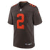 Nike Shedeur Sanders Cleveland Browns Alternate Game Jersey Brown