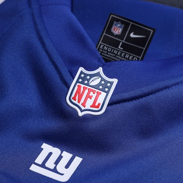 Nike New York Giants Custom Game Jersey Royal