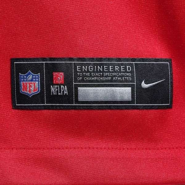 Nike New York Giants Alternate Game Custom Jersey Century Red