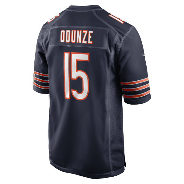 Nike Rome Odunze Chicago Bears Game Jersey Navy