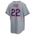 Nike Juan Soto New York Mets Road Replica Jersey Gray