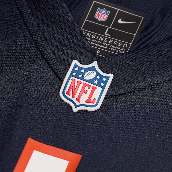 Nike Kyle Monangai Chicago Bears Team Game Jersey Navy