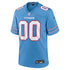 Nike Tennessee Titans Custom Game Jersey Light Blue