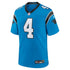 Nike Tetairoa McMillan Carolina Panthers Alternate Game Jersey Blue