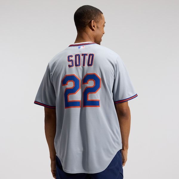 Nike Juan Soto New York Mets Road Replica Jersey Gray