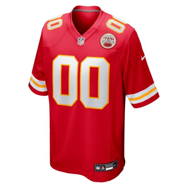 Nike Kansas City Chiefs Custom Game Jersey Red