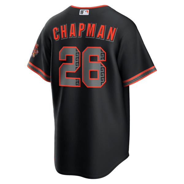 Nike Matt Chapman San Francisco Giants Alternate Stadium Jersey Black