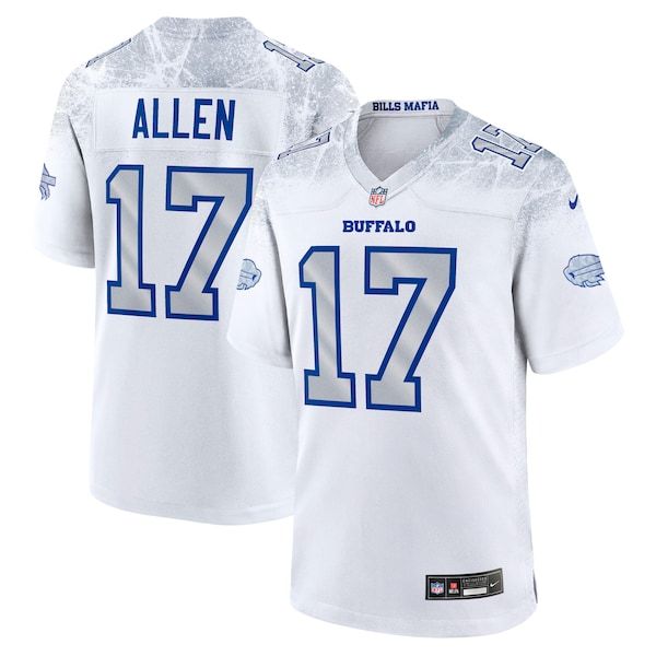 Nike Josh Allen Buffalo Bills 2025 Rivalries Collection Game Jersey White